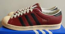 新品 スーパースター ビンテージ 2005年製 JP28.5cm 天然皮革 生産終了 adidas superstar vintage 希少デザイン 1970s復刻 1970年代 本革_画像1