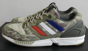 ZX5000 ape 2013年製 JP26.5cm Q34751 生産終了 エイプ 限定 コラボ a bathing ape undefeated 迷彩 bape アンディフィーテッド