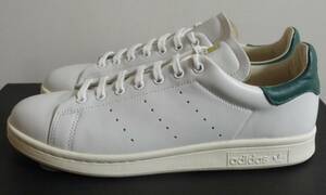 極美品 スタンスミス リコン 2020年製 JP26.0cm 白×緑 AQ0868 生産終了 天然皮革 adidas stansmith recon グリーン アディダス リーコン