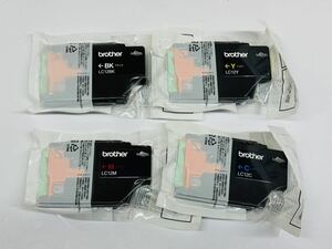 ★brother ブラザー純正インクカートリッジ LC12-4PK 4色セット 未使用品 管理番号12003