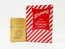 1円～【未使用 保管品】ZIPPO ジッポー　オイルライター BRIDGESTONE ブリヂストン 箱付　MADE IN USA　送料無料！！_画像1