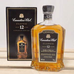 Canadian Club Classic カナディアン クラブ クラシック 12年 カナディアン ウイスキー 750ml 40% 洋酒 古酒 未開栓 箱付