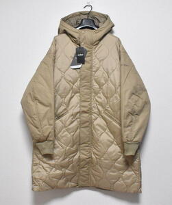 [ free shipping ] new goods WILDTHINGS cut tedo coat M regular price 46200 jpy quilt Wild Things beige *