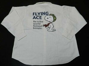 大きいサイズ！■新品！■PEANUTS/ピーナッツ！【★スヌーピー！FLYING ACE/フライングエース！】ジャケット・シャツ！/4Lサイズ