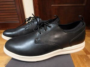 ★ROCKPORT ロックポート〓ZADEN PLAIN TOE LEA ゼイデン プレーントゥオックスフォード レザーシューズ〓27.5cm 未使用 箱付き 黒