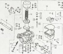 送料無料 ホンダ純正新品 CB400T CB400N ホーク フロート チャンバー パッキン キャブレター ガスケット キャブ 148B_画像2