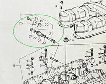 送料無料 カワサキ純正新品 Z400FX タコメーターギア オイルシール フルセット タコメーター 取出し口 オイルシール エンジン 465_画像2