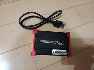 中古　TreasLin USB3.0 HDMI ビデオキャプチャーボード 　 HSV321
