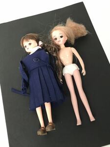 リカちゃん 人形 2体 着せ替え人形 詳細不明 ジャンク ④