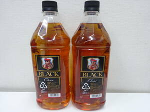 ◆◇【未開栓】 BLACK NIKKA WHISKY CLEAR ブラック ニッカ クリア　1800ｍｌ 2本 計3600ml 37％◇◆