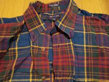 90s ポルトガル製 ガント GANT 長袖チェックシャツ L ビッグサイズ 90年代 *TS512_画像3