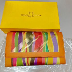 ヒロミイチダ　HIROMIICHIDA 京都 財布 ウォレット ファスナー　長財布