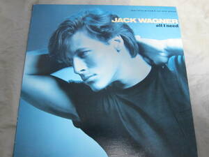 Jack Wagner　ALL I Need　ジャック・ワグナー　USA盤LP　Original　オール・アイ・二ード