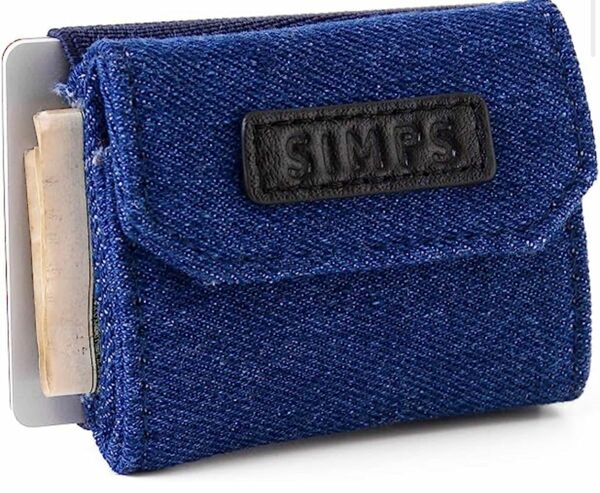 極小財布 小銭入れ 小さい財布 ポケットカード コインケース ウォレット 財布 ミリタリー インディゴデニム