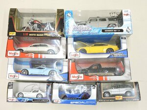 MAISTO マイスト ミニカー バイク 2017 フォード GT / カリフォルニア 1100i / コルベット グランスポーツ 他 まとめ 現状品 [B066I557]