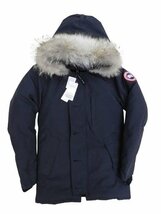 【美品】カナダグース シャトー パーカ ダウンジャケット サイズXS ネイビー CANADA GOOSE タグ付き 中古品 [B125U446]_画像1