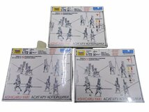 【未開封品】Zvezda ズベズダ 足軽槍兵 1/72 ミニチュア プラモデル ジオラマ 3点セット [B061R157]_画像2