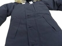 【美品】カナダグース シャトー パーカ ダウンジャケット サイズXS ネイビー CANADA GOOSE タグ付き 中古品 [B125U446]_画像3