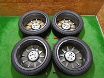 中古 スタッドレスタイヤホイール4本SET スバル ZD8 BRZ純正ホイール 18×7.5J 100/5 +48 GY ICE NAVI7 215/40R18 2022年製 タイヤ未使用_画像4