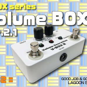 VB2】V-BOX２《 バッキングから ソロ・ミュートも 音量調節可能 》=Ver2.1=【 #VOLUME OPERATION / #TRUE-BYPASS : ２mode 】 #LAGOONSOUND