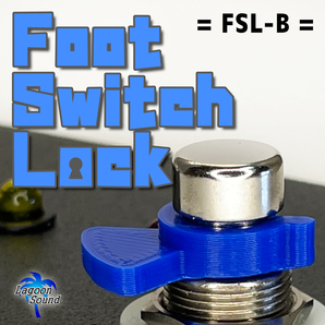 FSL-B】踏み間違い防止に【FOOT SWITCH LOCK】フットスイッチを固定！脱着可能！２タイプ４個で！《 FOOT SWITCH STOPPER 》 #LAGOONSOUND