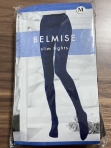 ベルミス BELMISE スリムタイツ　ブラック着圧　美脚 引き締め Mサイズ