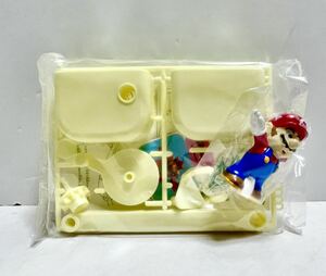 スーパーマリオ SuperMario マリオワールドメイトＤ ジャンプマリオ ソフビ付きプラモ ナガサキヤ(検索)ニンテンドー Nintendo FC 食玩