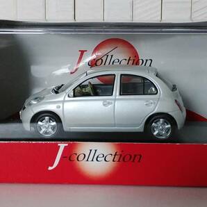 J-collection JC18073W NISSAN MARCH Pearl White 1/43SCALE / 日産マーチ K12 Jコレクション パールホワイトの画像1