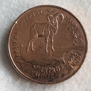 キプロス 2セント 試鋳貨 見本貨 コイン ユーロ 2003年 プルーフ ヨーロッパ probe