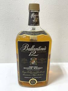☆【未開栓】Ballantine's 12年 VERY OLD バランタイン ベリーオールド スコッチ ウイスキー 赤青紋章 43% 管ERFA