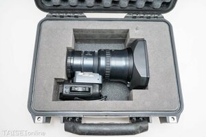 EXマウントショートズームレンズ FUJINON XS8×4AS-XB8 No.2 中古ジャンク品扱い　23112204