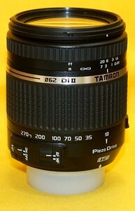 ★一発即決★訳あり★TAMRON製 AF 18-270mm DiII VC PZD★ニコンDX用★B008N★ライブビューAF可能★手ぶれ補正★デジタル一眼レフ★