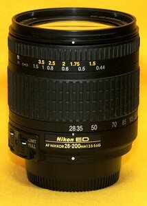 ★一発即決★訳あり★ニコン純正★AF ED 28-200mm F3.5-5.6G IF★小型軽量★7枚羽根枚数の円形絞り★Df・D610・D600・D700等に★