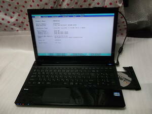 ★ジャンク/LIFEBOOK AH45/J Core i3-3110M/8GB/15.6LED/ブルーレイ/BIOS★