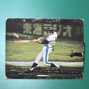 1974年　カルビー　プロ野球カード　74年　330番　中日　マーチン　　【管C79】