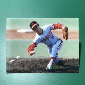 1981年　カルビー　プロ野球カード　81年　376番　阪急　山田　　【管C22】