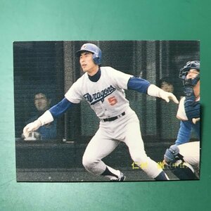 1989年　カルビー　プロ野球カード　89年　40番　中日　仁村　　【管C54】