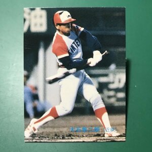 1989年　カルビー　プロ野球カード　89年　88番　近鉄　大石　　【管C54】