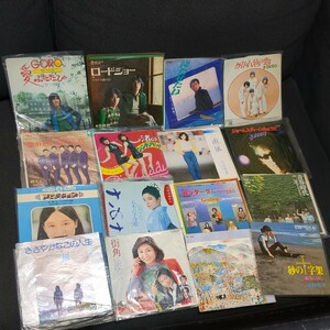 その1 EPレコード　歌謡曲　和モノ 邦楽 洋楽 ポップス アイドル フォーク　まとめ売り　約140枚　演歌　都はるみ　西城秀樹　美空ひばり