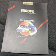 希少　EUROPE WINGS OF TOMORROW/ヨーロッパ 明日への翼/ギタースコア/楽譜/タブ/ヘヴィメタルシリーズ　絶版_画像1