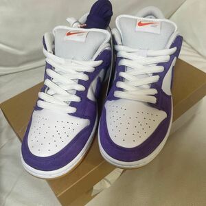 未使用品/Nike SB Dunk Low Pro ISO Orange Label/Court Purple Gum/26.5cm/US8.5/DV5464-500/SBダンク/ナイキ/Court Purple Gum