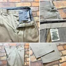 BP2-404★W84センチ位★アメリカ買付商品★【DOCKERS ドッカーズ】ノータック スラックス【W32×L34 メンズ M】ベージュ USA古着 ゴルフ_画像5