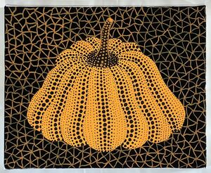 ◇◇草間彌生◇◇pumpkin 模写◇F3サイズ◇yayoikusama かぼちゃ ※額縁等無し