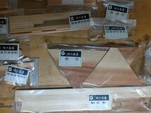 再出品！　小林工芸　匠の技　2峠の茶屋　木製建築模型　未使用良品　イマイ　 _画像7