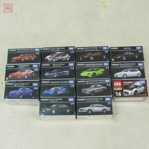 未開封 トミカ プレミアム トヨタ セルシオ/ホンダ シビック タイプR 等 計14台セット タカラ トミー TOMICA PREMIUM TAKARA TOMY【10