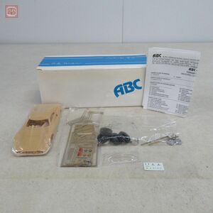 未組立 ABC MODELLO 1/24 フェラーリ ディーノ 206 プロトタイプ 0840 1965 レジンキット FERRARI DINO【20