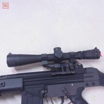 カスタム品 東京マルイ スタンダード電動ガン H&K G3 SG/1 メタルレシーバー組込 スコープ サイレンサー プラノ ガンケース 現状品【EB_画像8