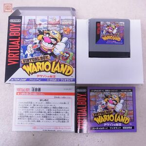 VB バーチャルボーイ ワリオランド アワゾンの秘宝 WARIO LAND 任天堂 Nintendo 箱説付【10