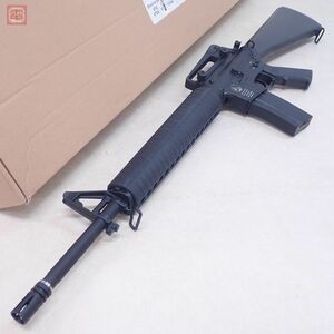 DOUBLE BELL ダブルベル フルメタル 電動ガン M16A3 ブラック No.084 リアル刻印 M4 現状品【60