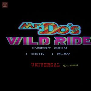 1円〜 ユニバーサル/UNIVERSAL ミスター・ドゥズ ワイルドライド Mr. Do’s WILD RIDE 動作確認済【20